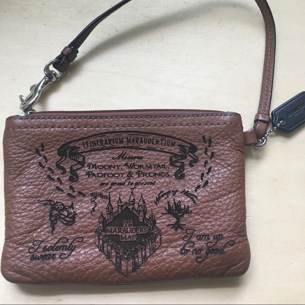 Harry Potter themed coach wristlet